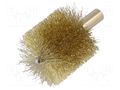 Brush; for cleaner; 2pcs; Bristle material: metal QUICK QUICK-310-B