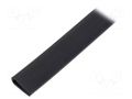 Hole and edge shield; EPDM; L: 10m; black; H: 13mm; W: 6mm RST ROZTOCZE UT-5.7-10M