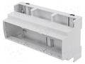 Enclosure: for DIN rail mounting; Y: 89mm; X: 159mm; Z: 65mm; ABS KRADEX ZD1009J-ABS-V0