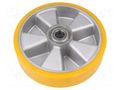 Transport wheel; Ø: 200mm; W: 50mm; 800kg; polyurethane; ALPU RADER ALPU-200/20K
