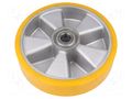 Transport wheel; Ø: 200mm; W: 50mm; 800kg; polyurethane; ALPU RADER ALPU-200/20K