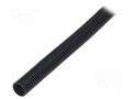 Protective tube; Size: 7; polyamide 6; black; L: 50m; PCL; PMAFLEX PMA I-PCLT-07B