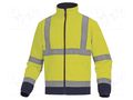 High visibility jacket; Size: XXL; yellow; ZENITH; Class: 2 DELTA PLUS DEL-ZENITJMXX