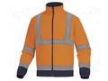 High visibility jacket; Size: XL; orange; ZENITH; Class: 2 DELTA PLUS DEL-ZENITOMXG