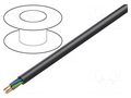 Wire; H07RN-F; 7G2.5mm2; round; stranded; Cu; rubber; black; Class: 5 LAPP H07RN-F-7G2.5