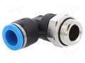 Push-in fitting; angled 90°; -0.95÷6bar; Gasket: NBR caoutchouc FESTO QSL-G3/8-10