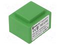 Transformer: encapsulated; 2.3VA; 230VAC; 6V; 383mA; PCB; IP00; TEZ BREVE TUFVASSONS TEZ2.3/D/6V-TA40