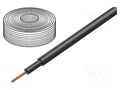 Wire; H07RN-F,TITANEX®; 1x16mm2; round; stranded; Cu; rubber; black HELUKABEL TITANEX-1X16