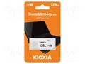 Pendrive; USB 3.2; 128GB; HAYABUSA; white; USB A KIOXIA LU301W128GG4