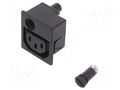 Connector: AC supply; socket; female; 10A; 250VAC; C13 (F) SCHURTER 4719.4310