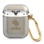 Guess GUA2UCG4GK AirPods cover black/black Glitter Collection, Guess 3666339009847