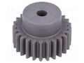 Spur gear; whell width: 35mm; Ø: 46mm; Number of teeth: 21; ZCL ELESA+GANTER ZCL-2.0-21