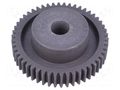 Spur gear; whell width: 35mm; Ø: 132mm; Number of teeth: 64; ZCL ELESA+GANTER ZCL-2.0-64
