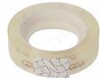 Adhesive tape; transparent; W: 12mm; L: 20m; Adhesive: acrylic GRAND GRAND-12/20