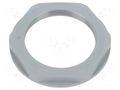 Nut; PG48; polyamide; UL94V-2; 70mm; grey; Thread: PG; with flange LAPP LP-53019090