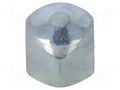 Nut; hexagonal; M3; 0.5; 6 steel; Plating: zinc; 5mm; BN 154; DIN 917 BOSSARD B3/BN154