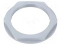 Nut; PG42; polyamide; UL94V-2; 65mm; grey; Thread: PG; with flange LAPP LP-53019080