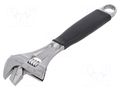 Wrench; adjustable; Jaw capacity: 28mm; Overall len: 208mm; ERGO® BAHCO SA.9071PC