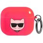 Karl Lagerfeld Choupette Case for AirPods 3 - Pink, Karl Lagerfeld 3666339009335 3666339009335