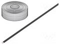 Wire; LiYz; 2x0.14mm2; 250V; Package: 5m; Cu; stranded; black DONAU ELEKTRONIK D-218-11
