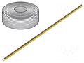 Wire; LiYz; 2x0.25mm2; 350V; Package: 50m; Cu; stranded DONAU ELEKTRONIK D-225-380