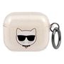 Karl Lagerfeld Glitter Choupette Case for AirPods 3 - Gold, Karl Lagerfeld 3666339009212 3666339009212