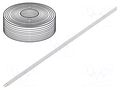 Wire; LiYz; 2x0.08mm2; 60V; Package: 5m; Cu; stranded; white DONAU ELEKTRONIK D-114-55