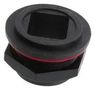 BULKHEAD ADAPTER KIT, IP67, PLASTIC WP67-BHA-DC