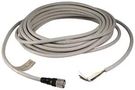 CABLE ASSY, 8P M12 RCPT- FREE END, 3M F39JD3RAL