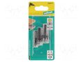 Countersink; 6mm,12mm,16mm; wood,metal,plastic; 3pcs; tool steel WOLFCRAFT WF2504000