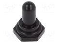 Cap; black C&K 703D02000