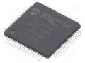 IC: PIC microcontroller; 128kB; 80MHz; 2.3÷3.6VDC; SMD; TQFP64 MICROCHIP TECHNOLOGY 32MX350F128H-I/PT