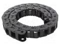 Cable chain; 1400; Bend.rad: 75mm; L: 999mm; Int.height: 21mm IGUS 1400.025.075.0