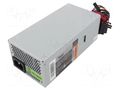 Power supply: computer; TFX; 300W; 3.3/5/12V; Features: fan 8cm AKYGA AK-T1-300