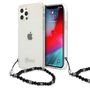 Guess GUHCP12MKPSBK iPhone 12/12 Pro 6.1&quot; Transparent hardcase Black Pearl, Guess 3666339003708