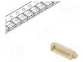 Connector: wire-board; socket; male; PIN: 10; 1A; 250V; vertical; SMT ADAM TECH 125SHB10TSSMTT/R