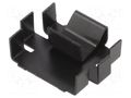 Heatsink: moulded; U; TO220; black; L: 7.1mm; W: 25.4mm; H: 20.7mm ALUTRONIC FI344/SE
