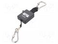 Lanyard; for working at height; 1m; max.0.9kg BAHCO SA.3875-RL2