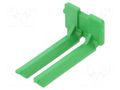 Secondary lock; PIN: 12; green TE Connectivity 967632-1
