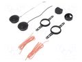 Car loudspeakers; tweeter; 50mm; 120W; 3÷22000Hz; 4Ω; 90dB; 2pcs. CL ITALIA CL-01824TW