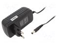 Power supply: switching; mains,plug-in; 12VDC; 2A; 24W; 86%; black CELLEVIA POWER CLW-2412-W2E-EB25