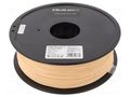 Filament: PLA PRO; Ø: 1.75mm; beige; 205÷225°C; 1kg QOLTEC Q-PLA-PRO-1.75/BE
