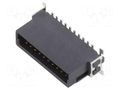 Connector: PCB to PCB; socket; male; PIN: 20; vertical; 1.2A; SMT ADAM TECH ESMCM20SGSSMTBPPT