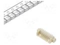 Connector: wire-board; socket; male; PIN: 8; 1A; 250V; vertical; SMT ADAM TECH 125SHB08TSSMTT/R