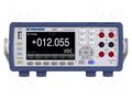 Benchtop multimeter; LCD 4,3"; 5,5 digit; True RMS AC; rack; 30VA B&K PRECISION BK5492CGPIB