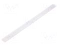 Cover for LED profiles; white; 20m; Kind of shutter: C; push-in TOPMET TOP-76360038S
