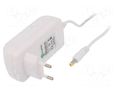 Power supply: switching; mains,plug-in; 12VDC; 3A; 36W; 80.73% POS POSB12300A-WH