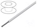 Wire; stranded; Cu; 20AWG; PVC; white; 300V; 305m; 1000ft BELDEN 9919.0091000
