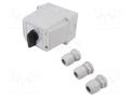 Switch: star-delta cam switch; Stabl.pos: 3; 63A; 0-Y-Δ; Poles: 3 SPAMEL LK63-4-831-OB3