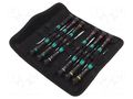 Kit: screwdrivers; precision; Kind of handle: Kraftform Micro® WERA WERA.073677